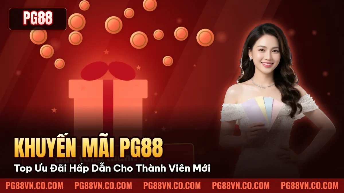 Khuyến Mãi Pg88: Top Ưu Đãi Hấp Dẫn Cho Thành Viên Mới Khuyến Mãi Pg88: Top Ưu Đãi Hấp Dẫn Cho Thành Viên Mới